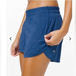 Lululemon Track That Short 5" Blue Size 2